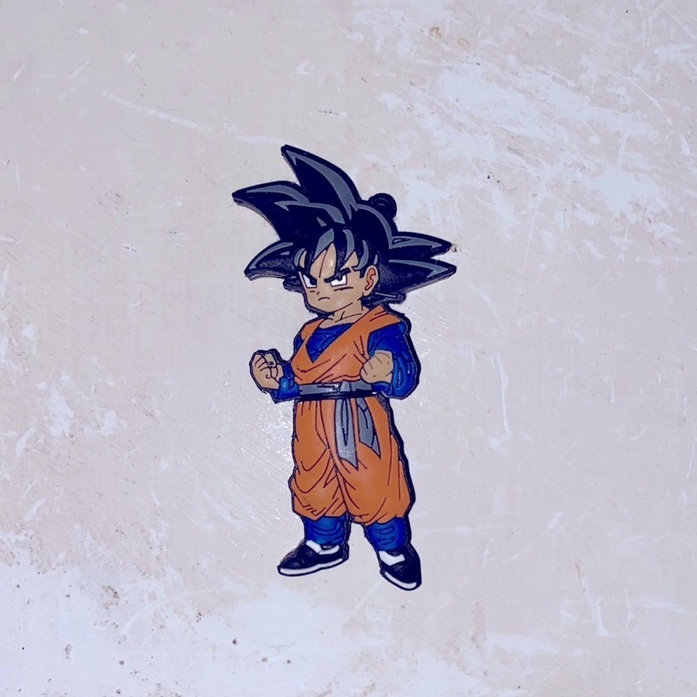 Dragon 🐉 Ball Z young Goku USB stick Keychain Charm w playlist​​​​​